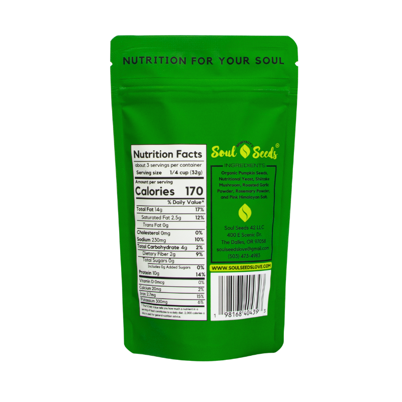 Roasted Garlic Rosemary 3.2 OZ (90 g)